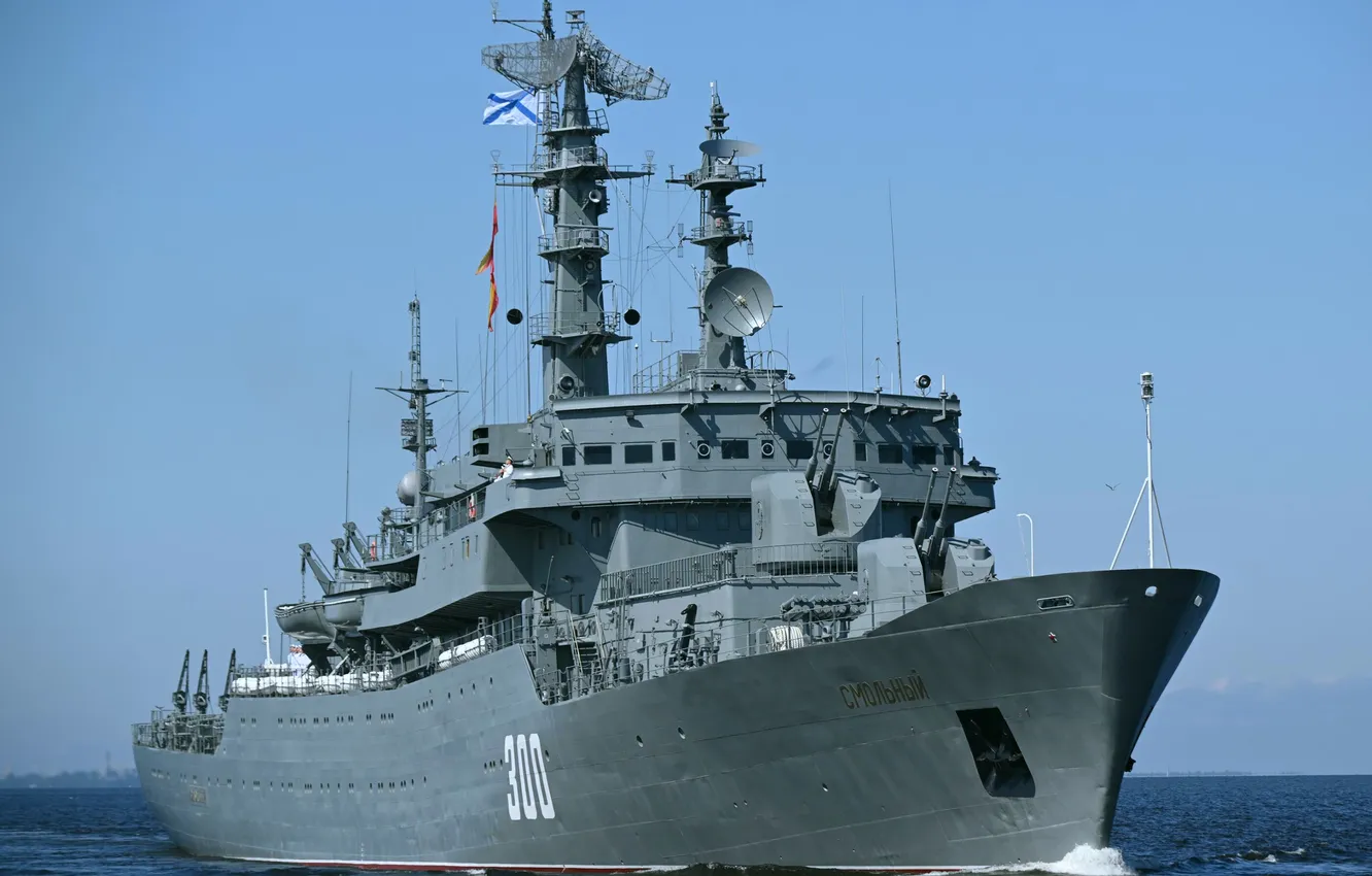 Photo wallpaper ship, training, Smolny