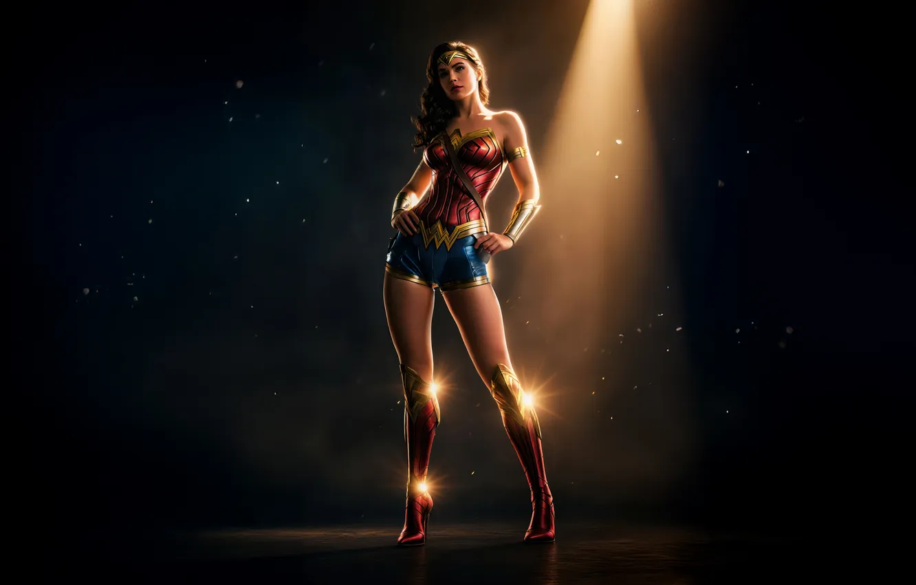 Photo wallpaper woman, power, Wonder, Absolute