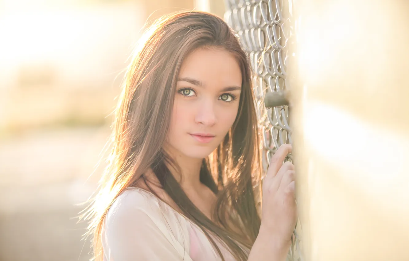 Photo wallpaper look, the beauty, cutie