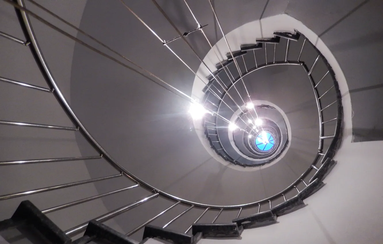 Photo wallpaper the sky, widescreen, Wallpaper, backlight, ladder, wallpaper, widescreen, background