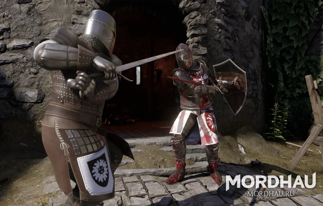 Photo wallpaper warrior, the middle ages, Mordhau, medieval action, multiplayer medieval action, the warrior of the middle …
