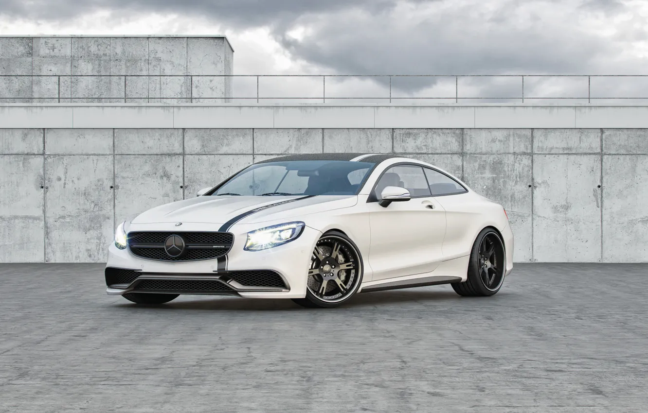 Photo wallpaper Mercedes-Benz, Coupe, Wheelsandmore, S63, AMG, design