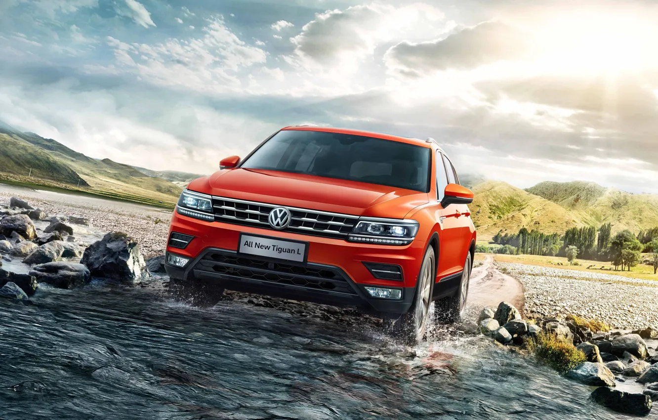 Photo wallpaper Volkswagen, Volkswagen, crossover, Tiguan, Tiguan