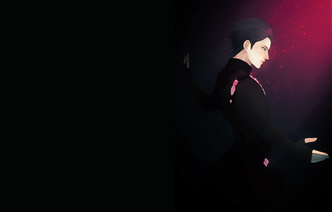 Photo wallpaper anime, art, Yuri on Ice, Yuri on the ice, Yuri Katsuki