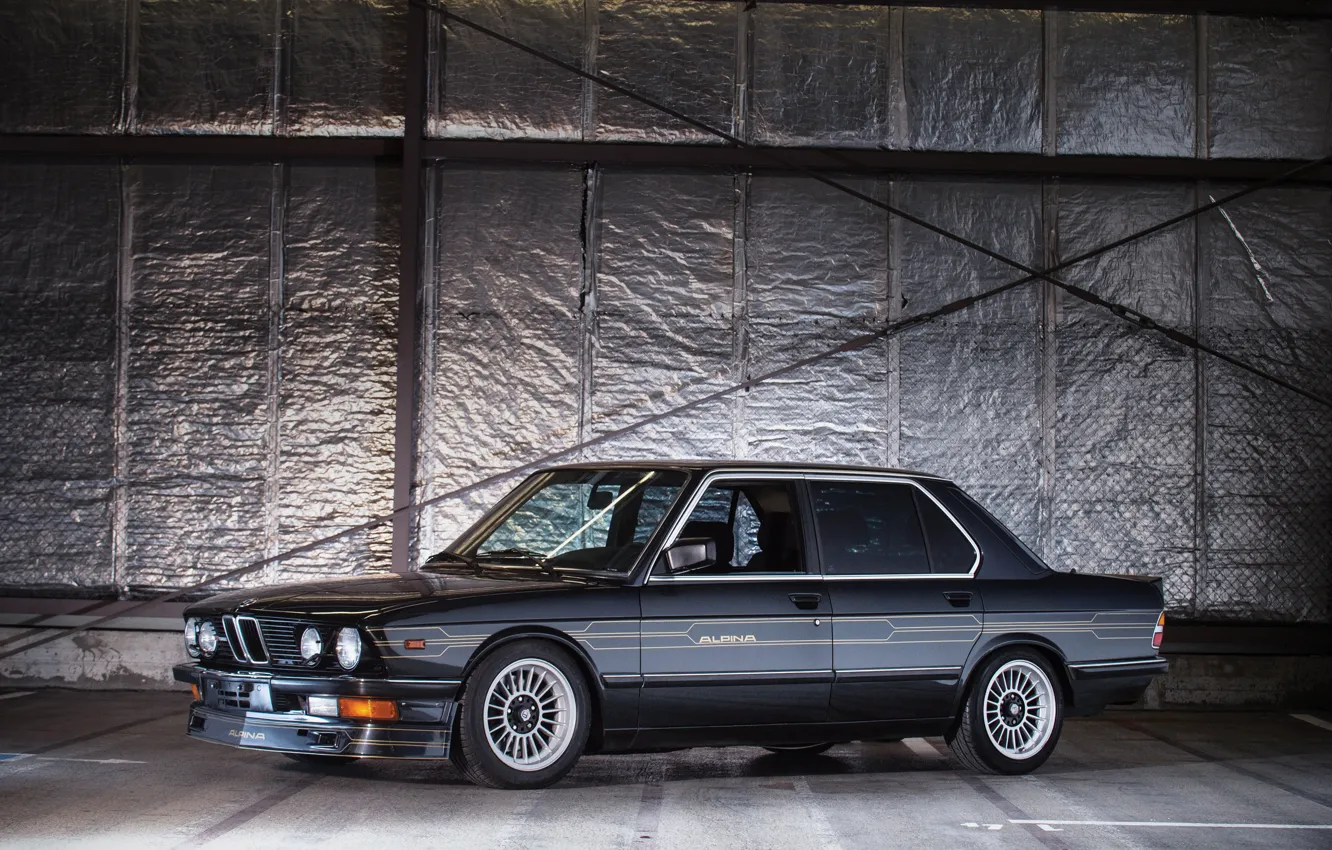 Photo wallpaper BMW, Front, Turbo, E28, Alpina, Alpina B7