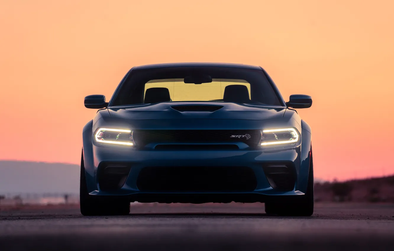 Photo wallpaper the evening, Dodge, Charger, Hellcat, SRT, Widebody, 2020