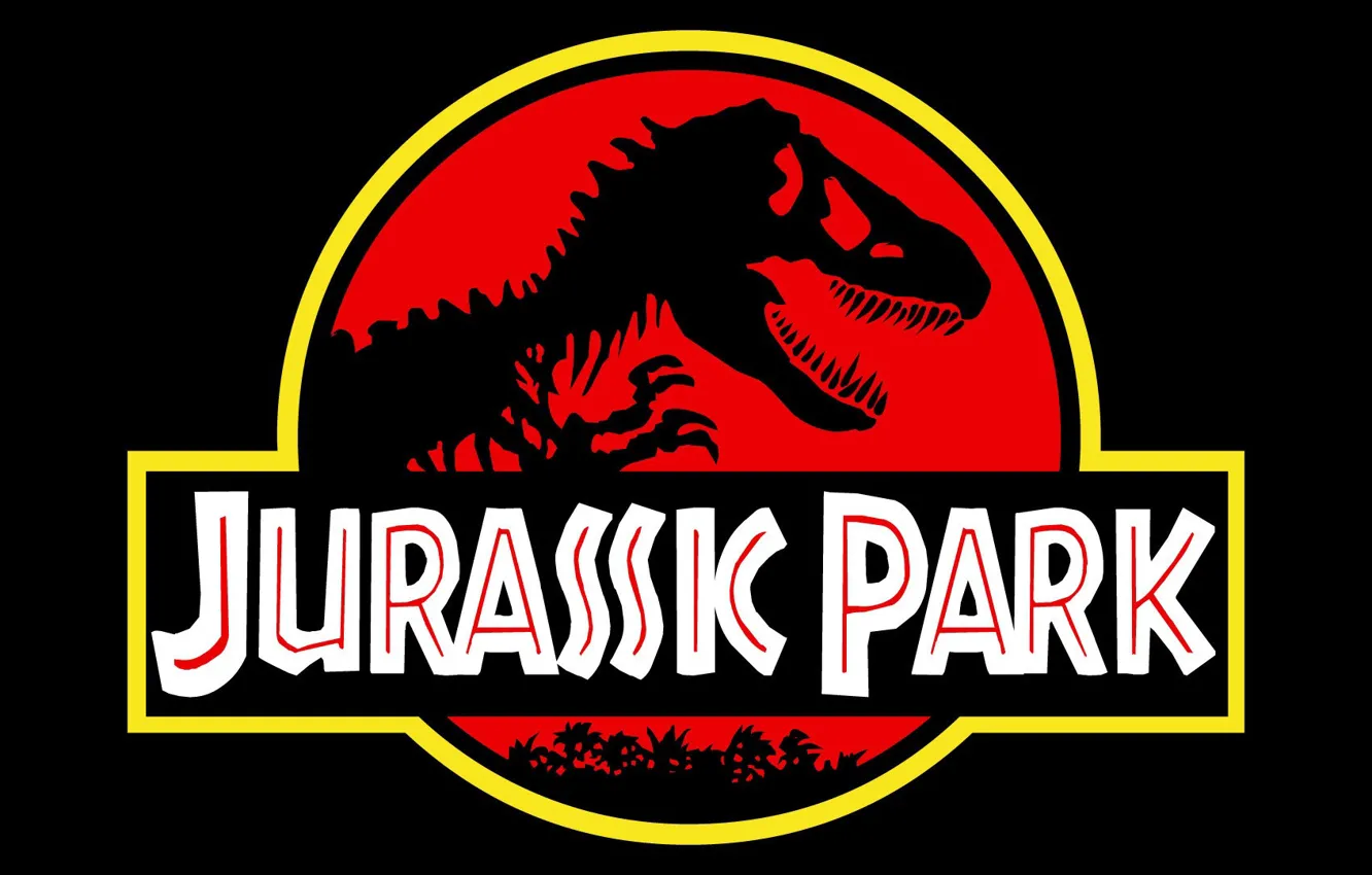 Photo wallpaper dinosaurs, poster, Jurassic Park, Jurassic Park