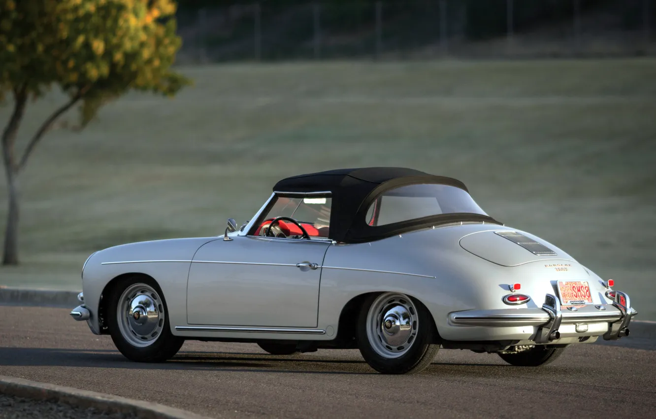 Photo wallpaper Porsche, 1960, Classic, 356, Porsche 356B 1600 Super Roadster