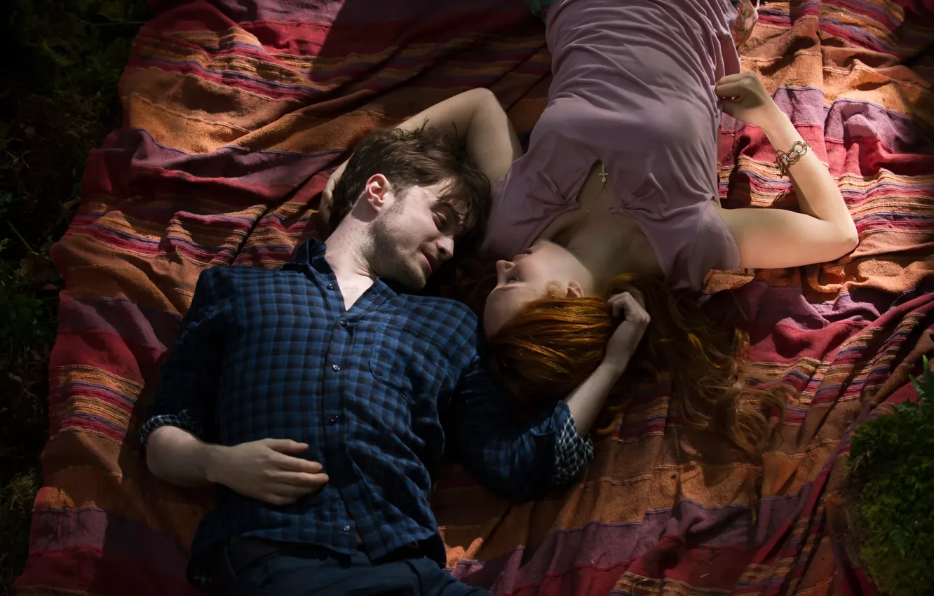 Photo wallpaper Daniel Radcliffe, What If, Zoe Kazan, Friendship and no sex