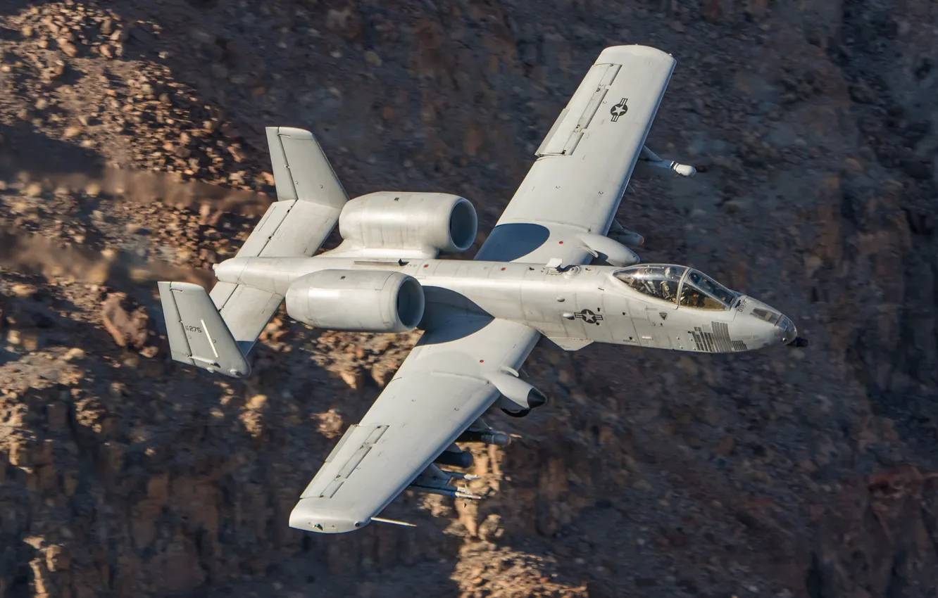 Photo wallpaper flight, the plane, combat, A-10C Thunderbolt II