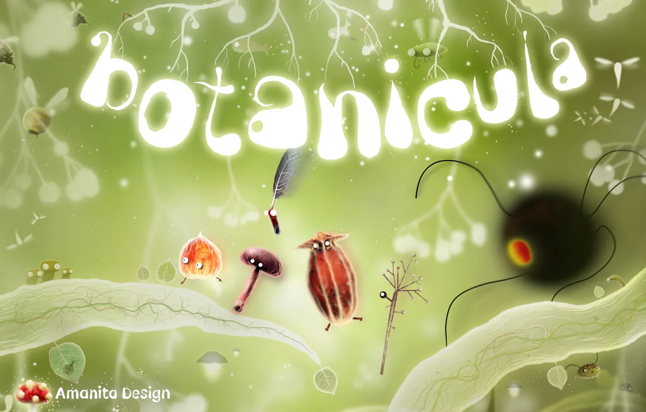 Photo wallpaper game, puzzle, botanicula, Amanita Design, Adventure, 1C-Softklab, Daedalic Entertainment, Adobe Flash