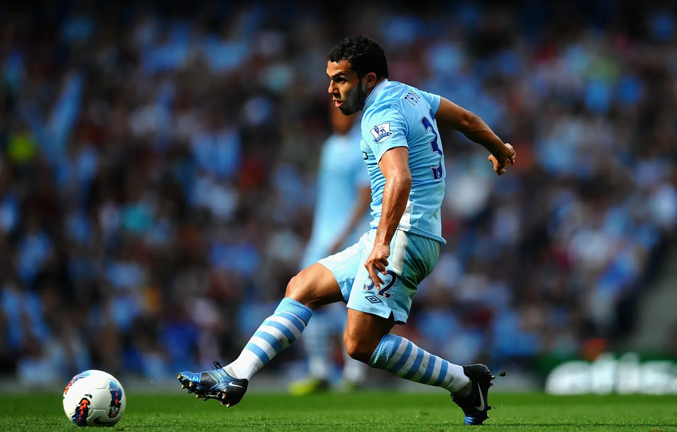 Photo wallpaper Manchester city, Tevez, tevez, City, Manchester City, Carlos