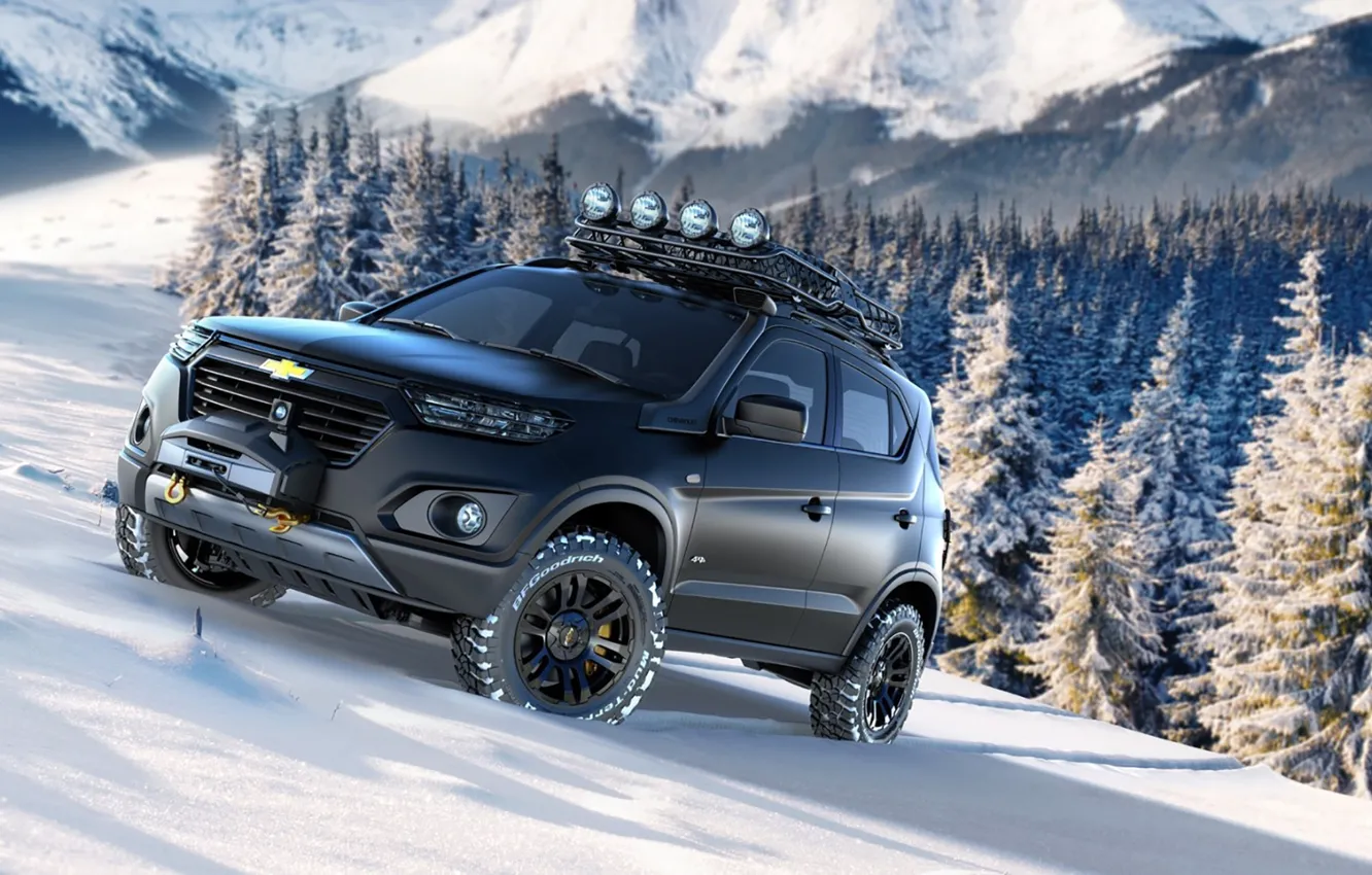 Photo wallpaper Chevrolet Niva Wallpaper, Niva Wallpaper, Chevrolet Niva Concept, Niva Concept, Chevrolet Niva