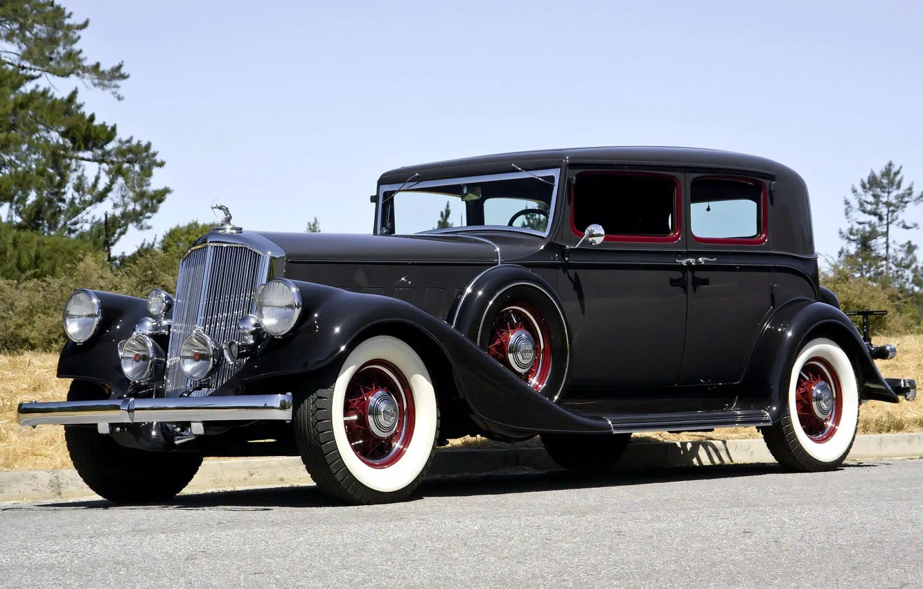 Photo wallpaper Sedan, Rarity, Pierce Arrow Twelve