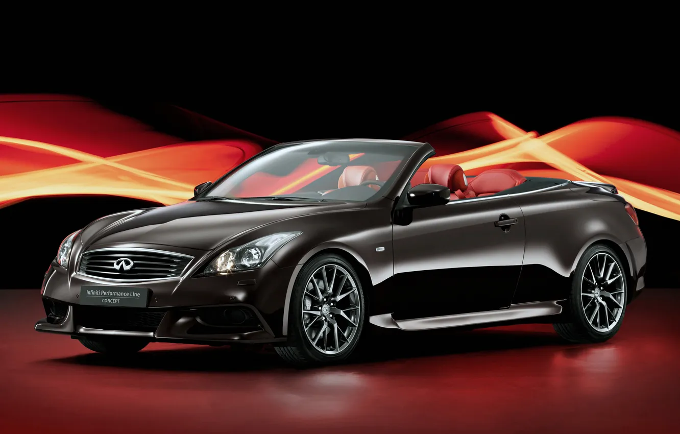 Photo wallpaper Concept, the concept, Infiniti, convertible, infiniti, Convertible, IPL G37