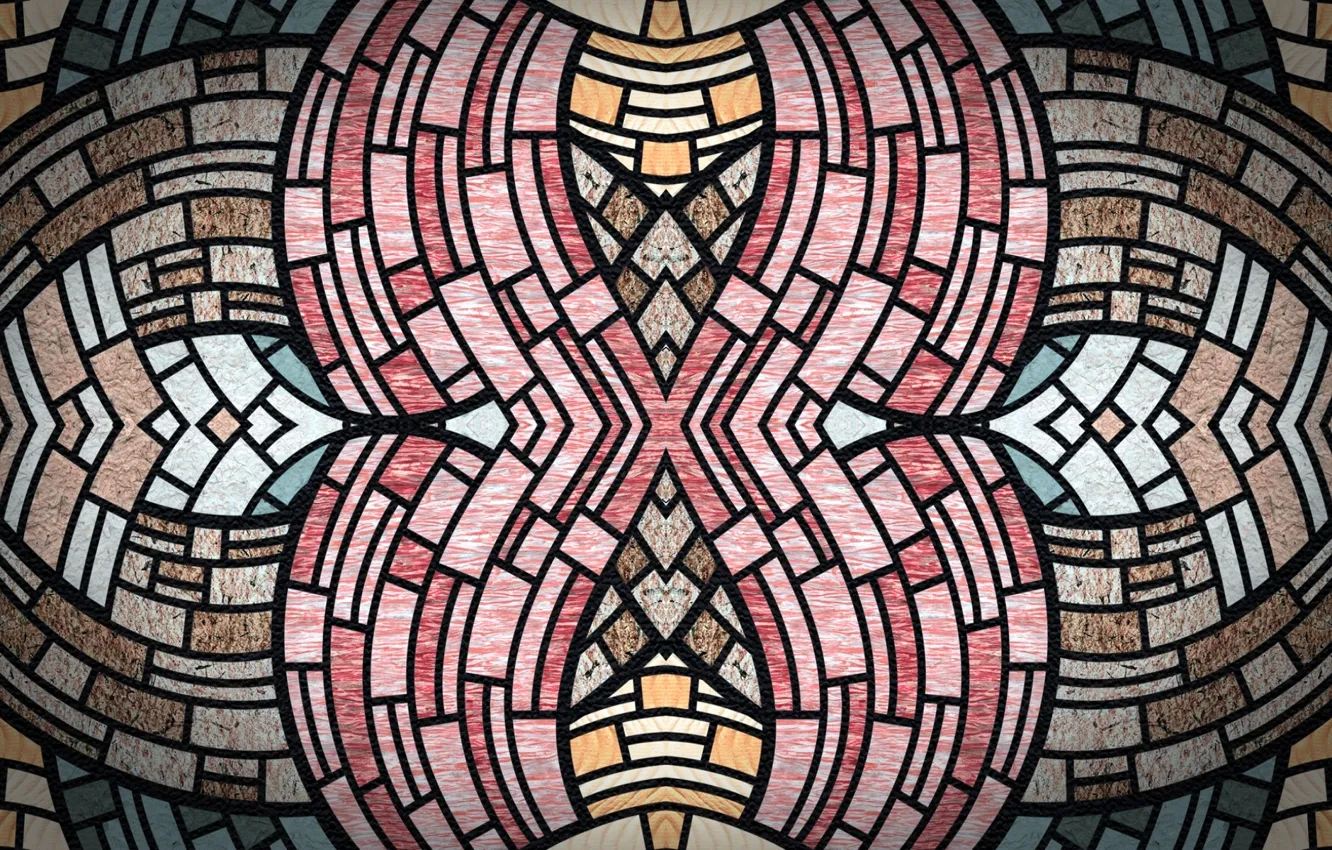 Photo wallpaper color, figure, geometry, saver