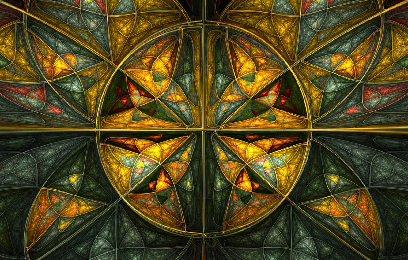 Photo wallpaper line, pattern, paint, the volume, symmetry