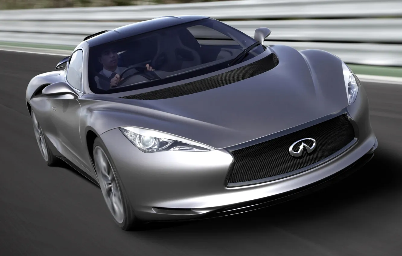 Photo wallpaper road, Concept, background, the concept, Infiniti, supercar, Infiniti, the front