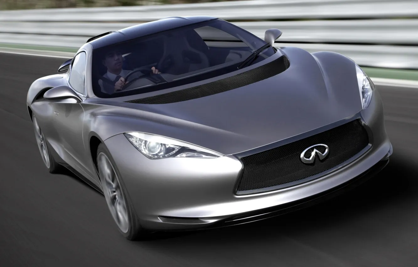 Photo wallpaper road, Concept, background, the concept, Infiniti, supercar, infiniti, the front