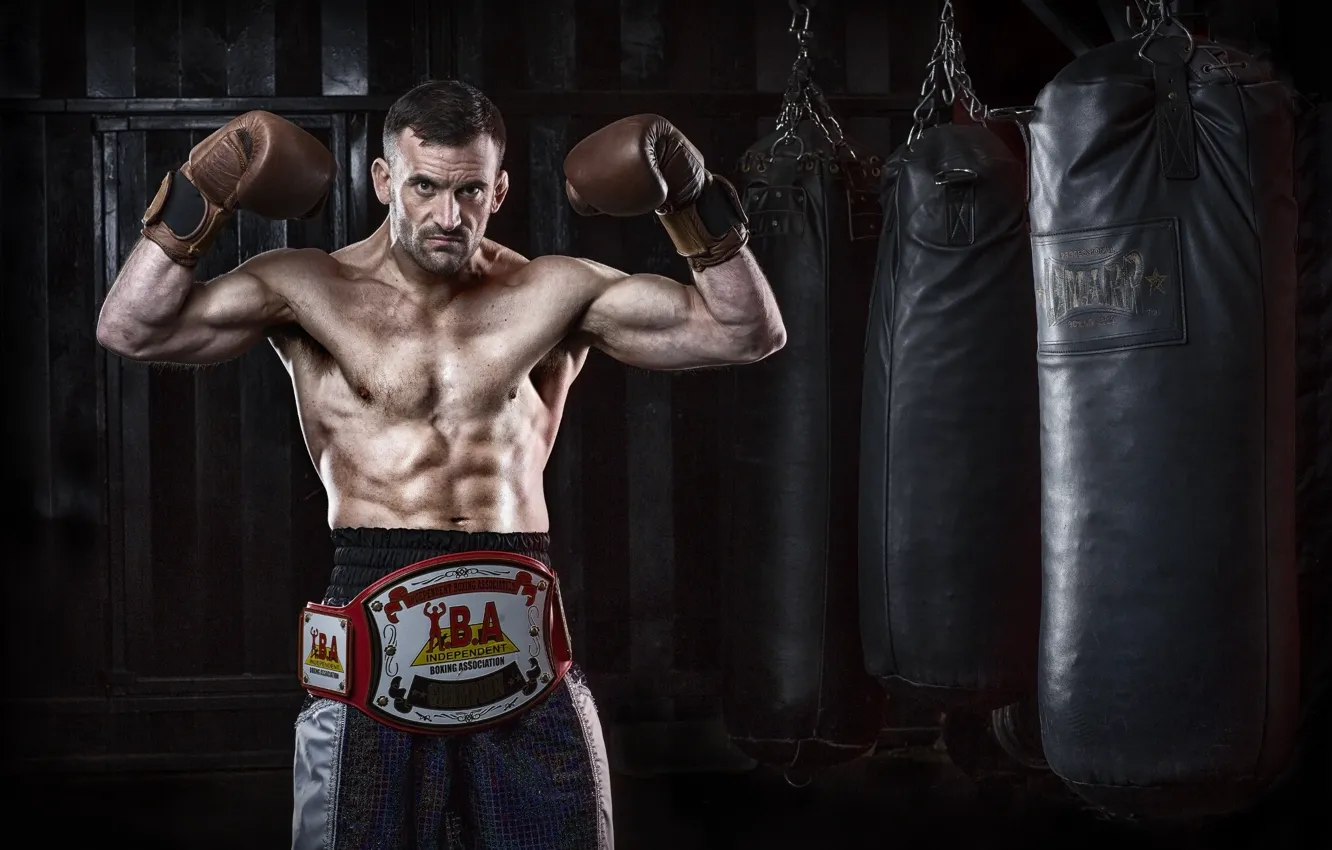 Photo wallpaper power, sport, Boxing, training