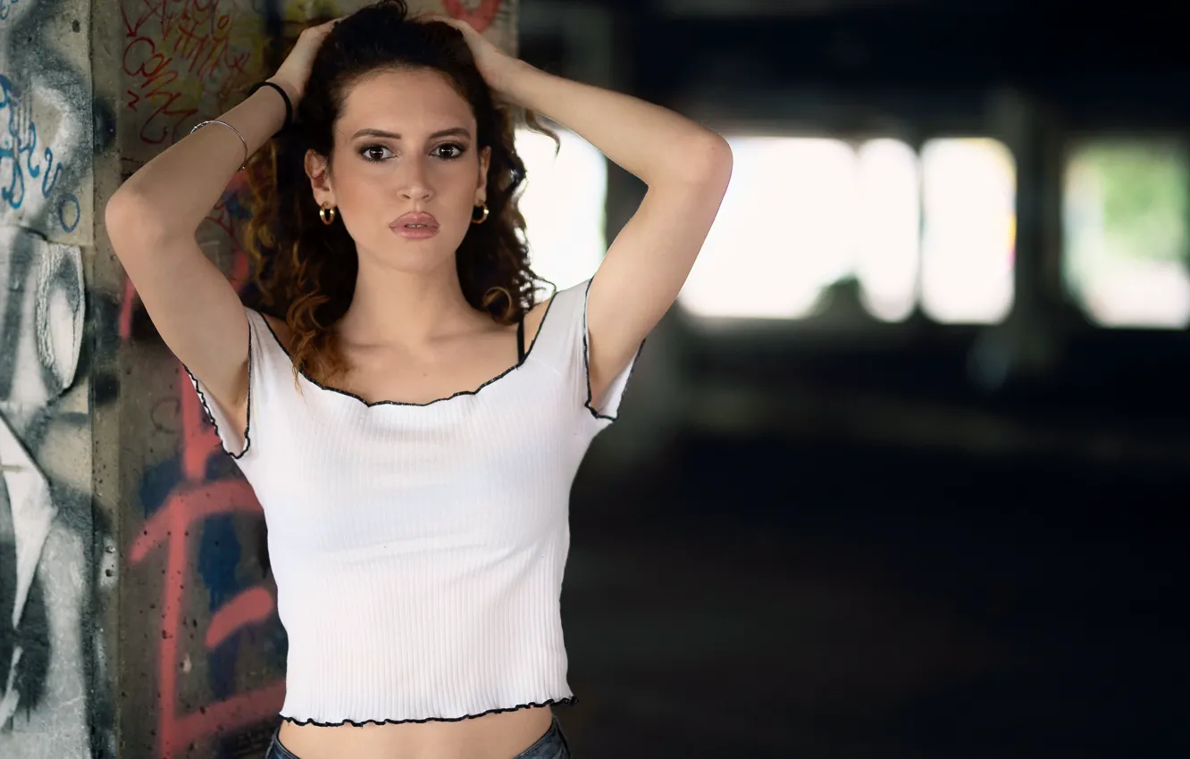 Photo wallpaper look, style, model, Clear