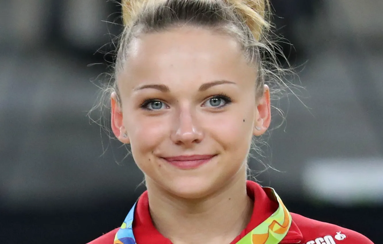 Photo wallpaper Olympics, Maria Paseka, gymnastics