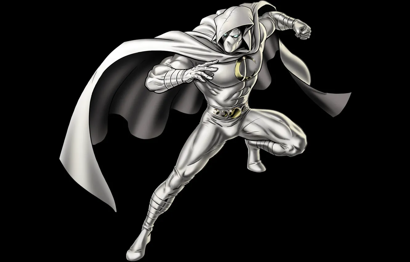 Photo wallpaper white, costume, Marvel, Range, Moon Knight