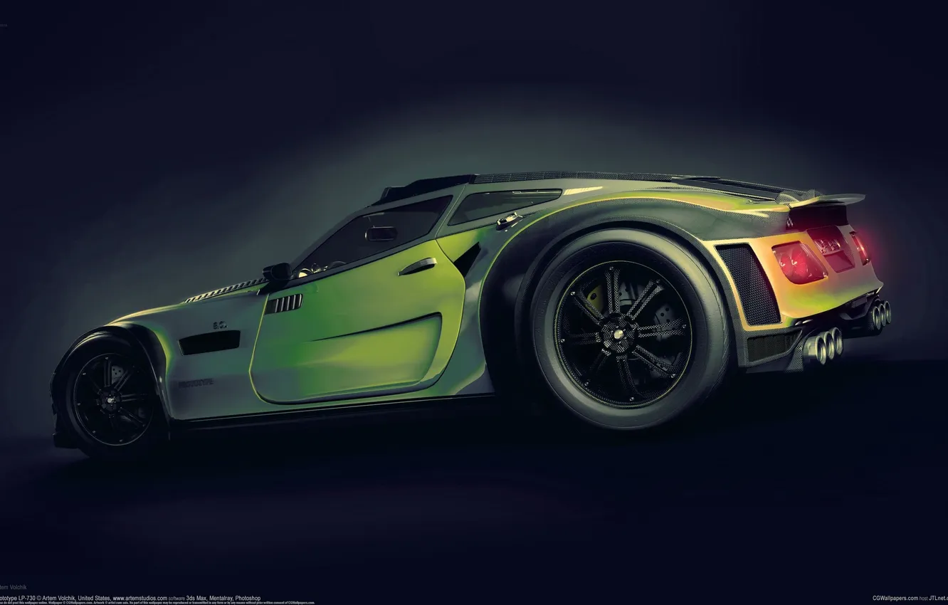 Photo wallpaper prototype, artem volchik, LP-730