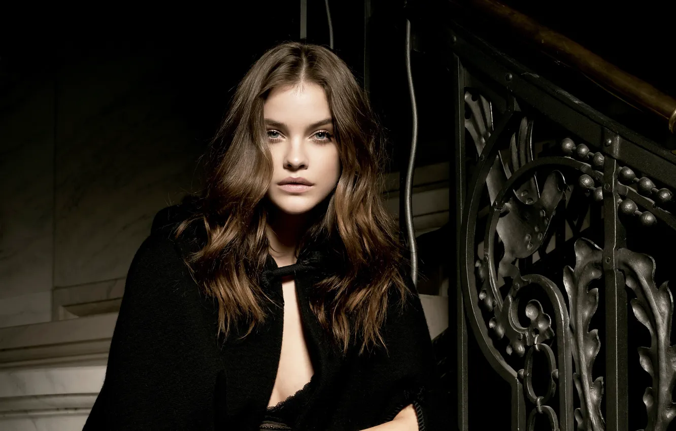 Photo wallpaper look, girl, model, makeup, hairstyle, hair, Barbara Palvin, Barbara Palvin