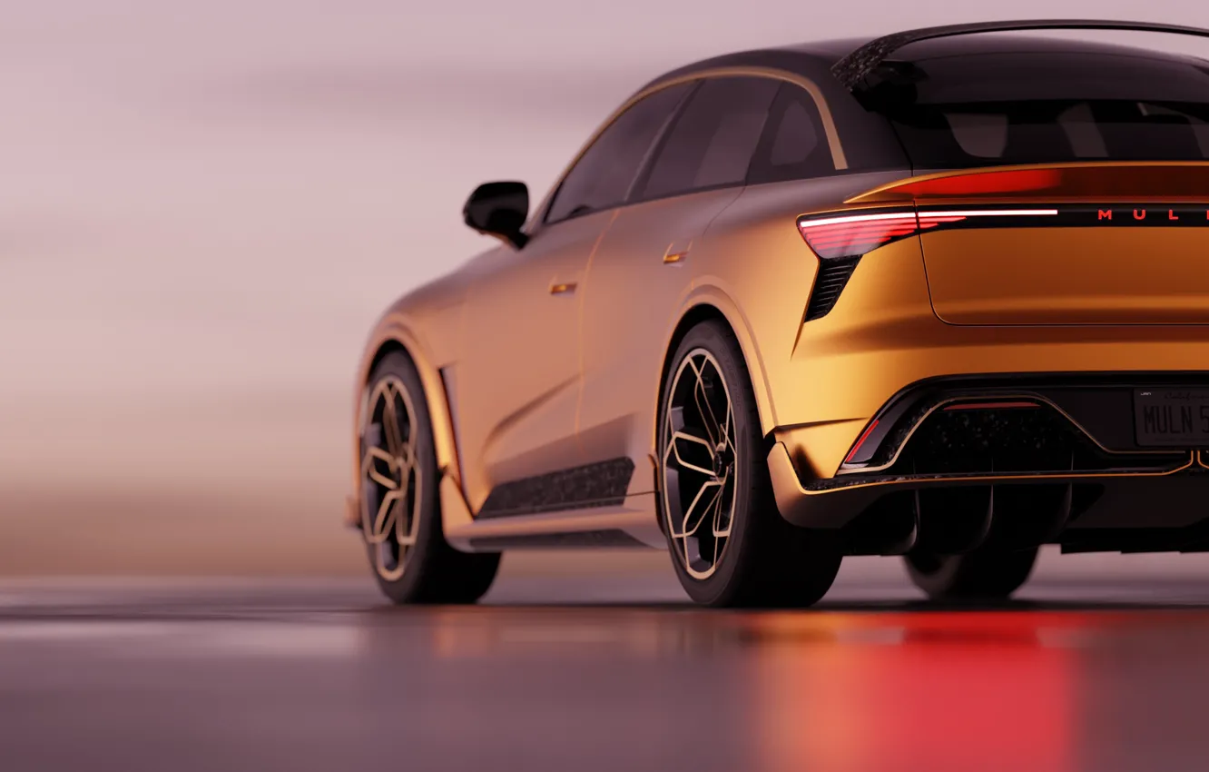 Photo wallpaper rear view, 2024, Mullen Five RS, Mullen Automotive