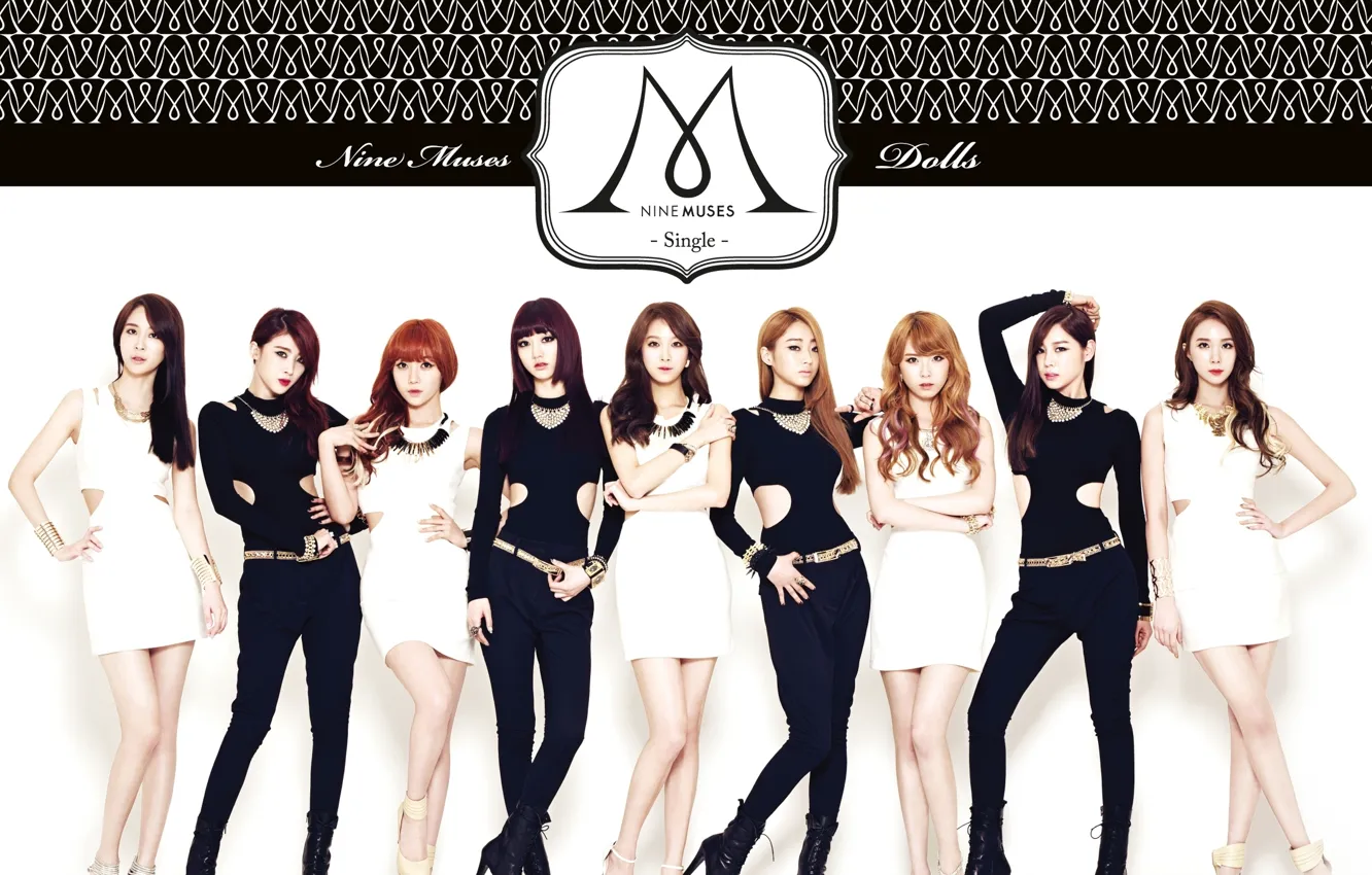 Photo wallpaper South Korea, music, Nine Muses, Kpop, Asian, girl