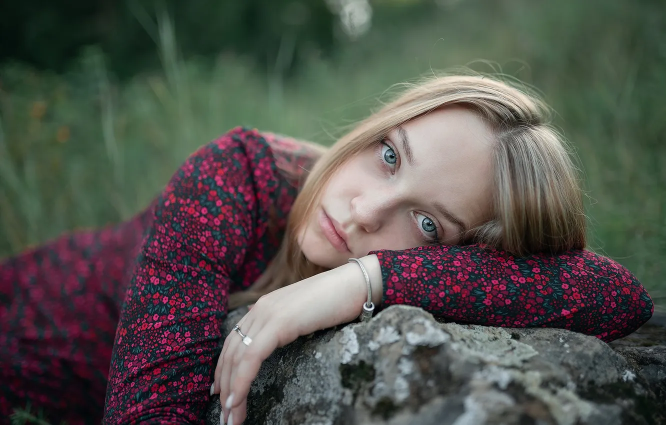 Photo wallpaper girl, sexy, Wallpaper, sweetheart, model, bright, makeup, slim