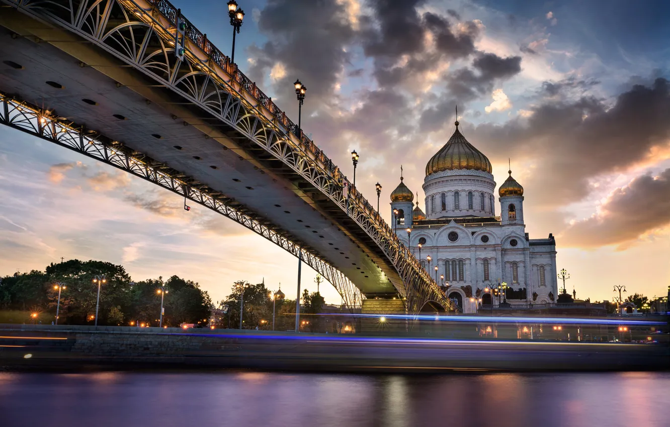 Photo wallpaper the city, Moscow, capital