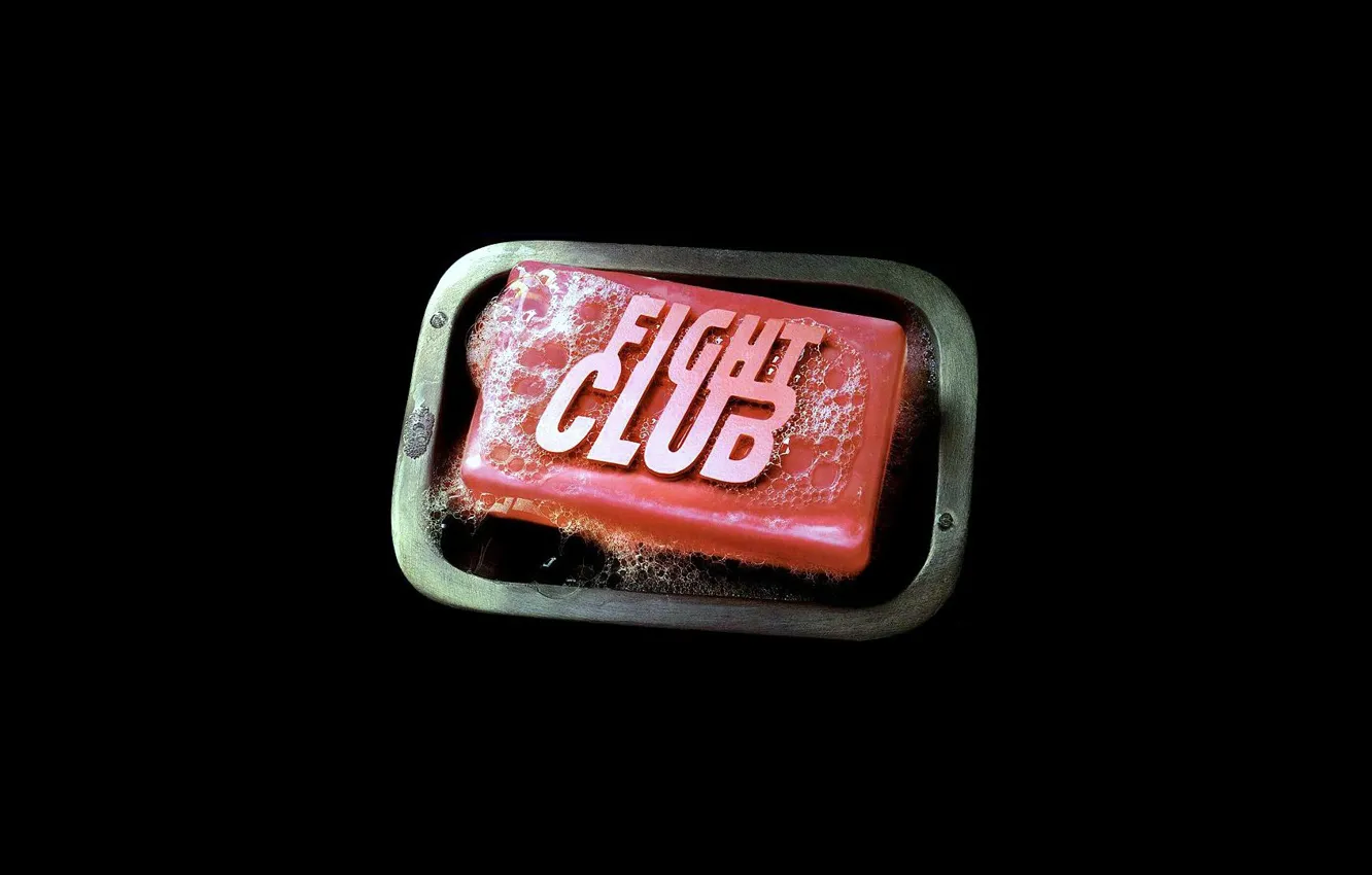 Photo wallpaper the film, logo, soap, Fight Club, fight club