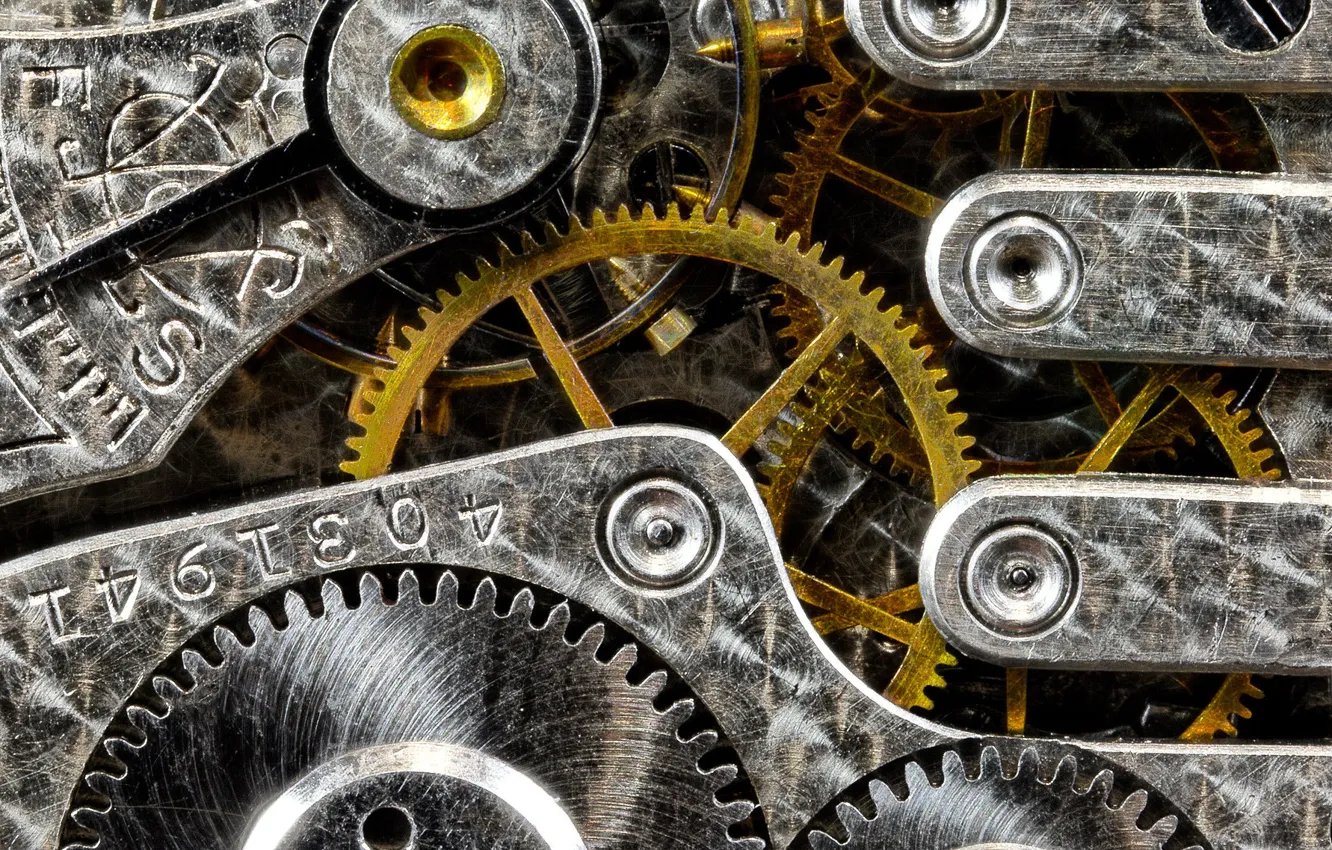 Photo wallpaper metal, mechanism, details