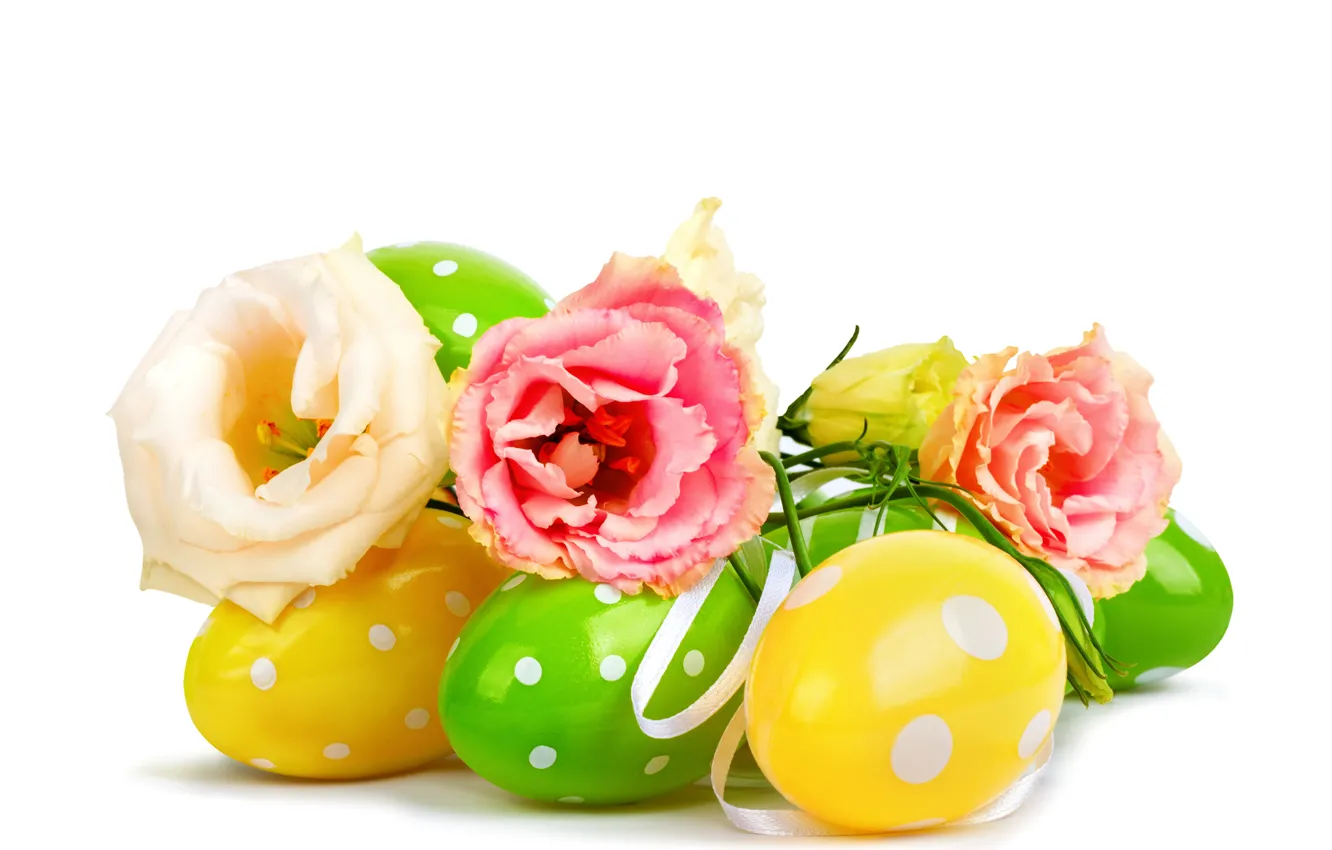 Photo wallpaper flowers, roses, Easter, flowers, Easter