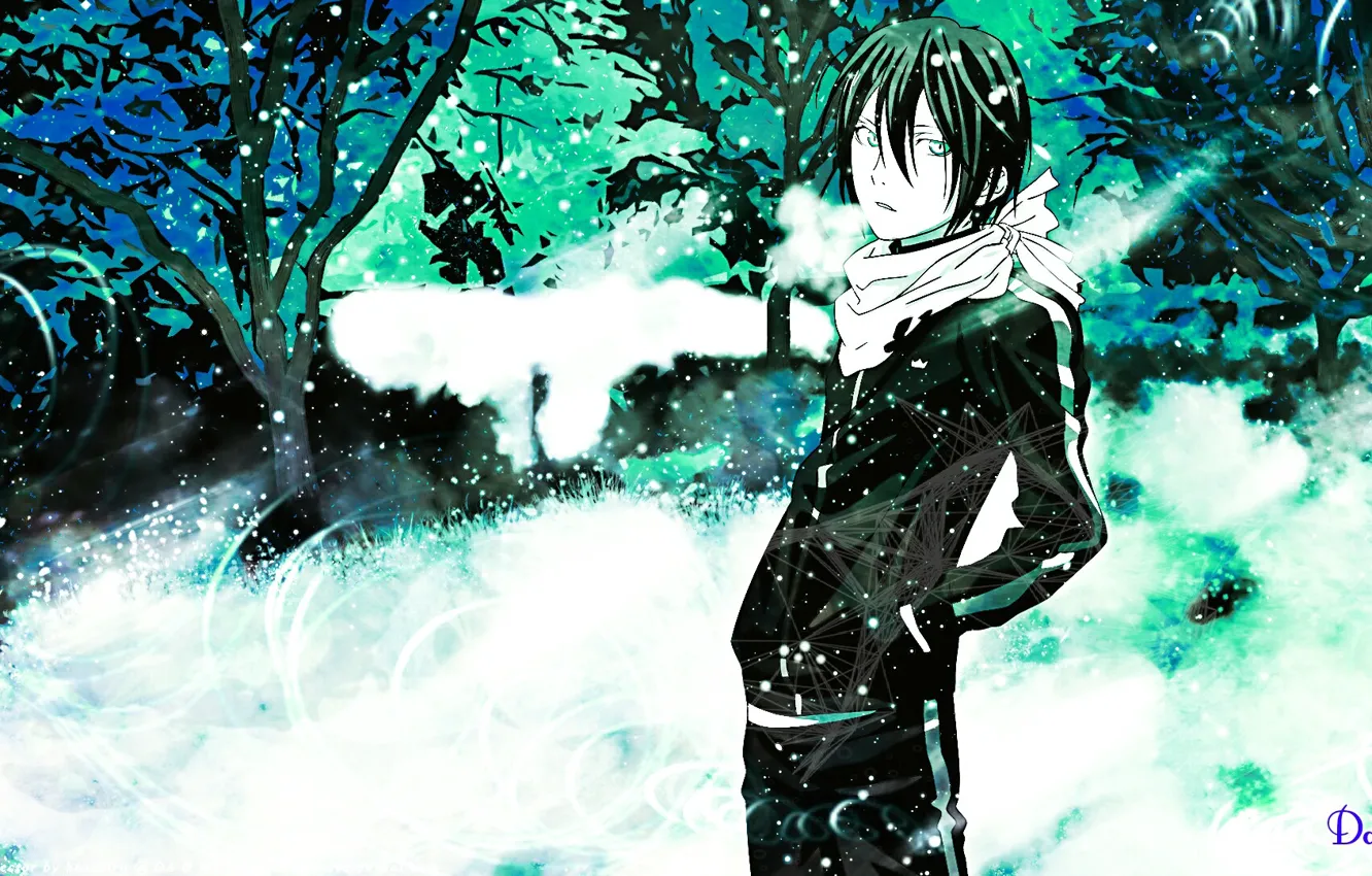 Photo wallpaper God, guy, A Homeless God, Noragami, Yato