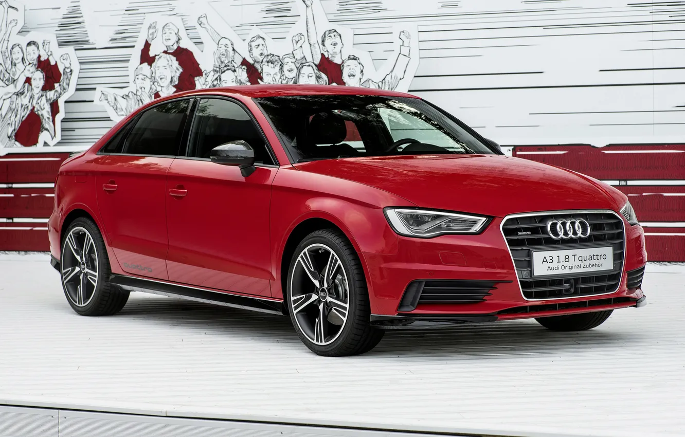 Photo wallpaper Audi, Audi, Sedan