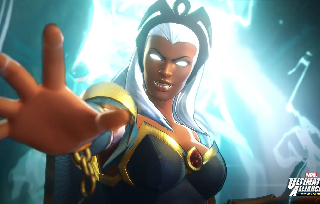 Photo wallpaper storm, X-Men, Mutant, Ororo Munroe, the black order, marvel ultimate alliance 3