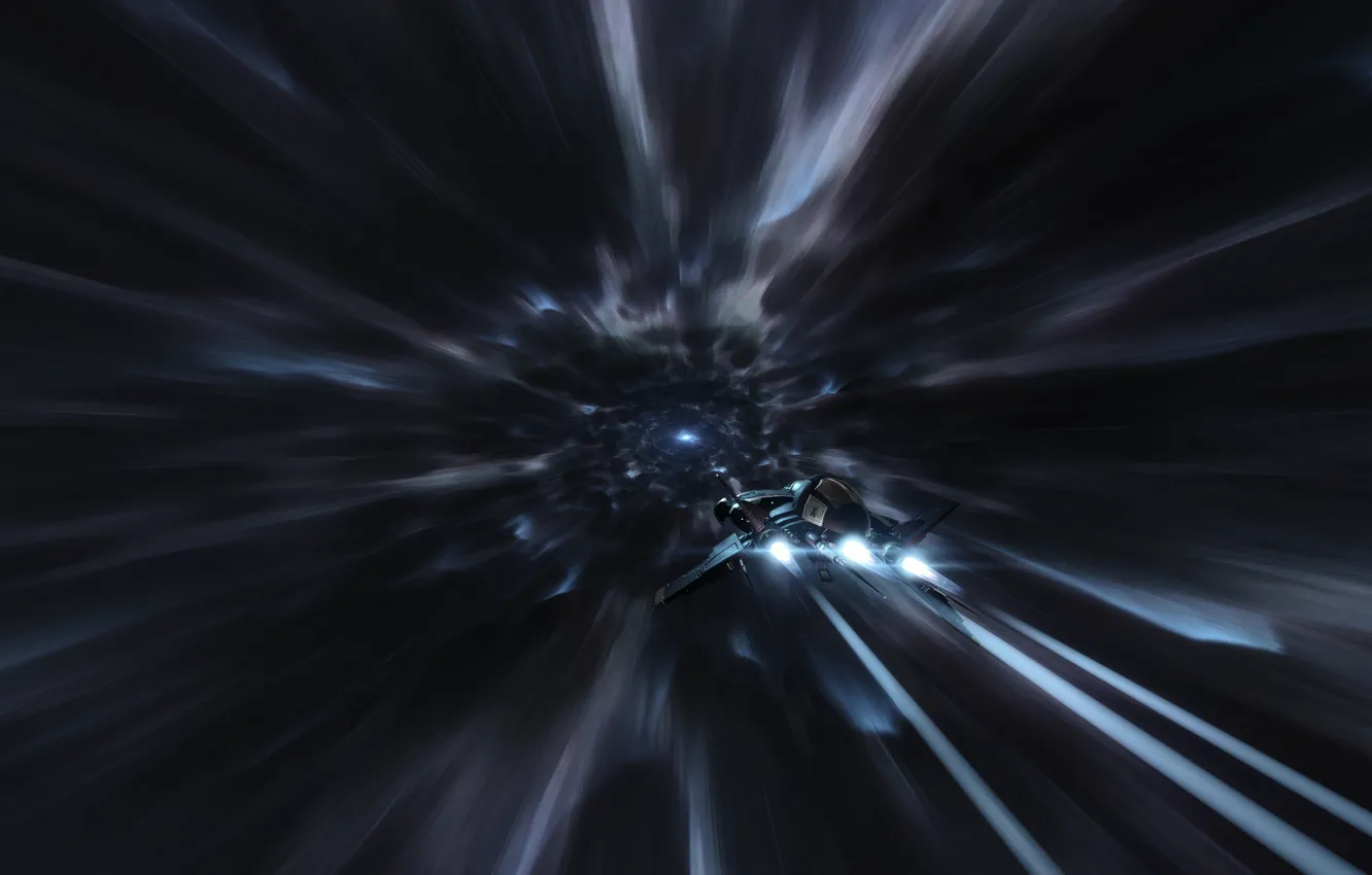 Photo wallpaper space, game, eve online, ship, Hyper, screen shot, Amarr Shuttle