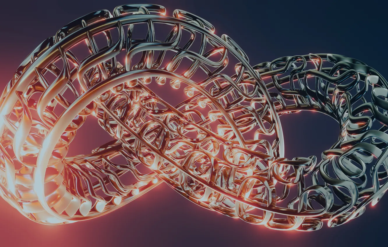 Photo wallpaper abstraction, symbol, infinity, composition, abstract background