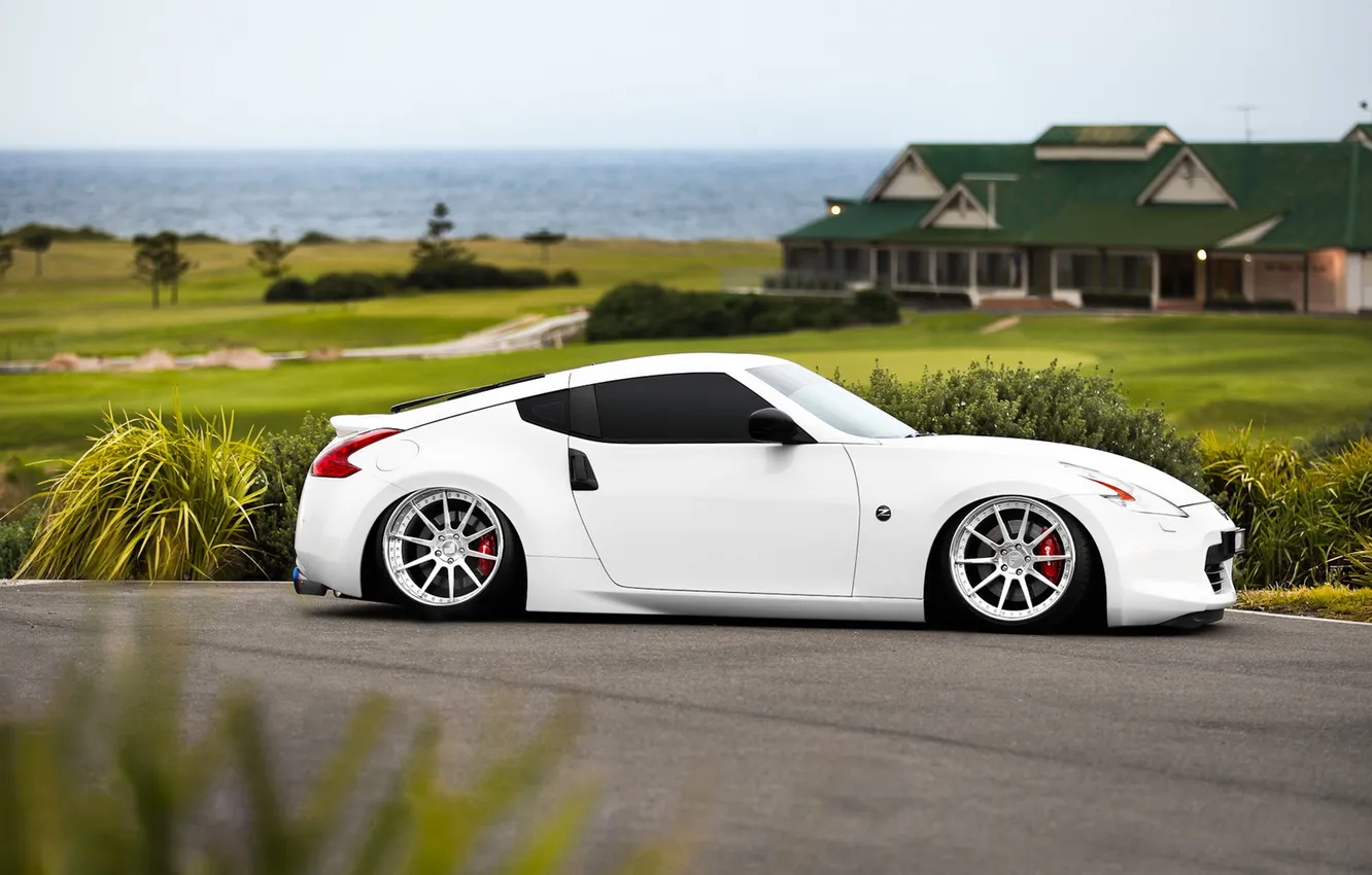 Photo wallpaper tuning, home, Nissan, stance, nissan 370z