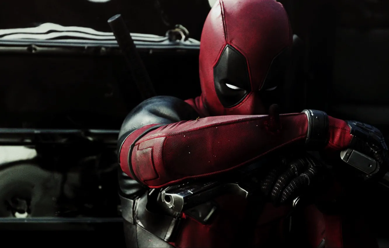 Photo wallpaper Deadpool, Marvel, Deadpool, comic