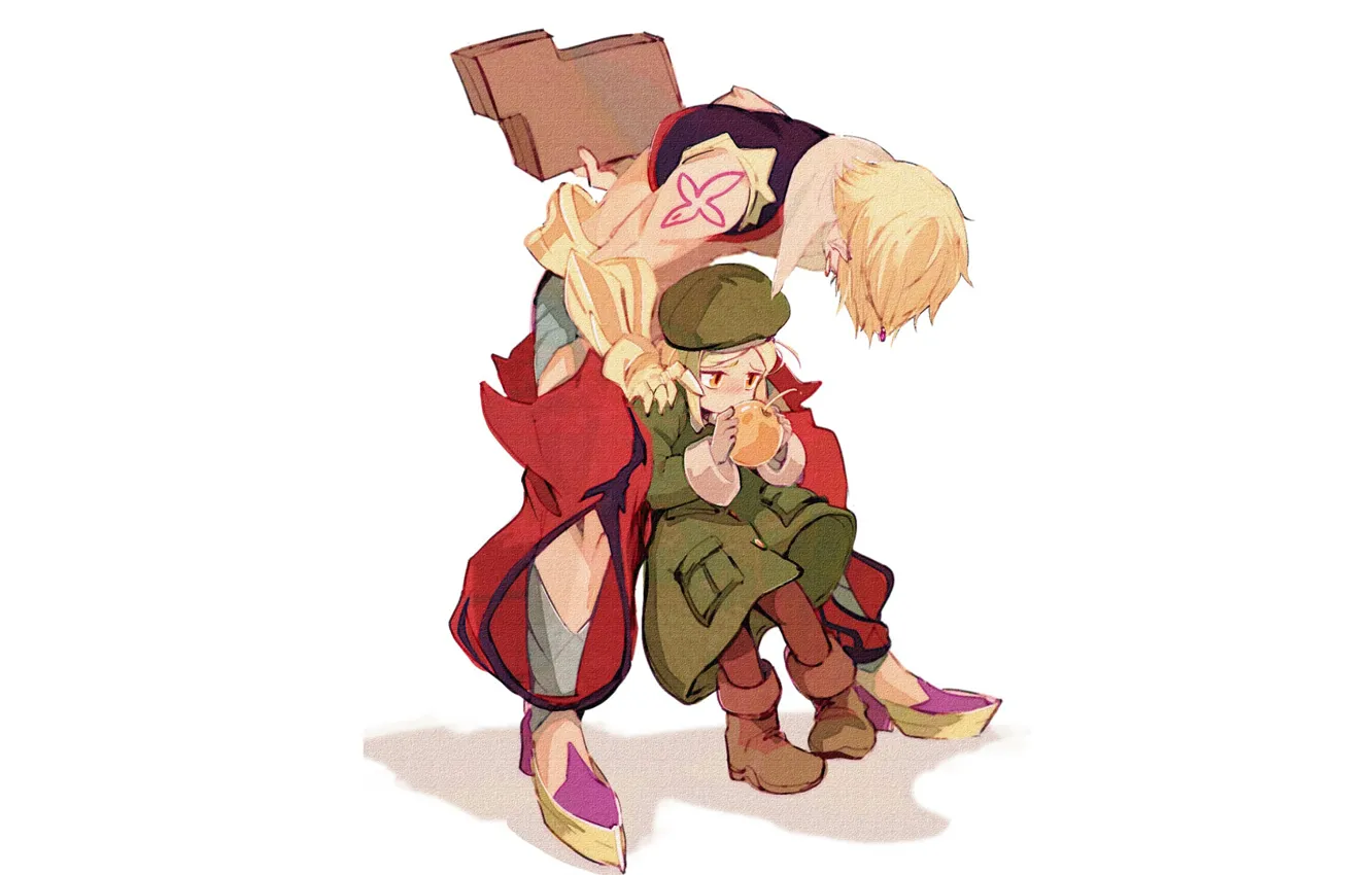 Photo wallpaper apples, anime, art, girl, Gilgamesh, Fate / Grand Order, The destiny of a great campaign