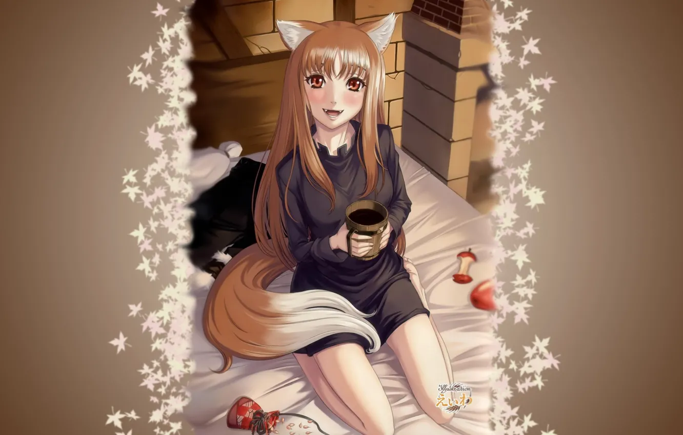 Photo wallpaper Holo, the Wallpapers, Spice and Wolf, Spice and wolf