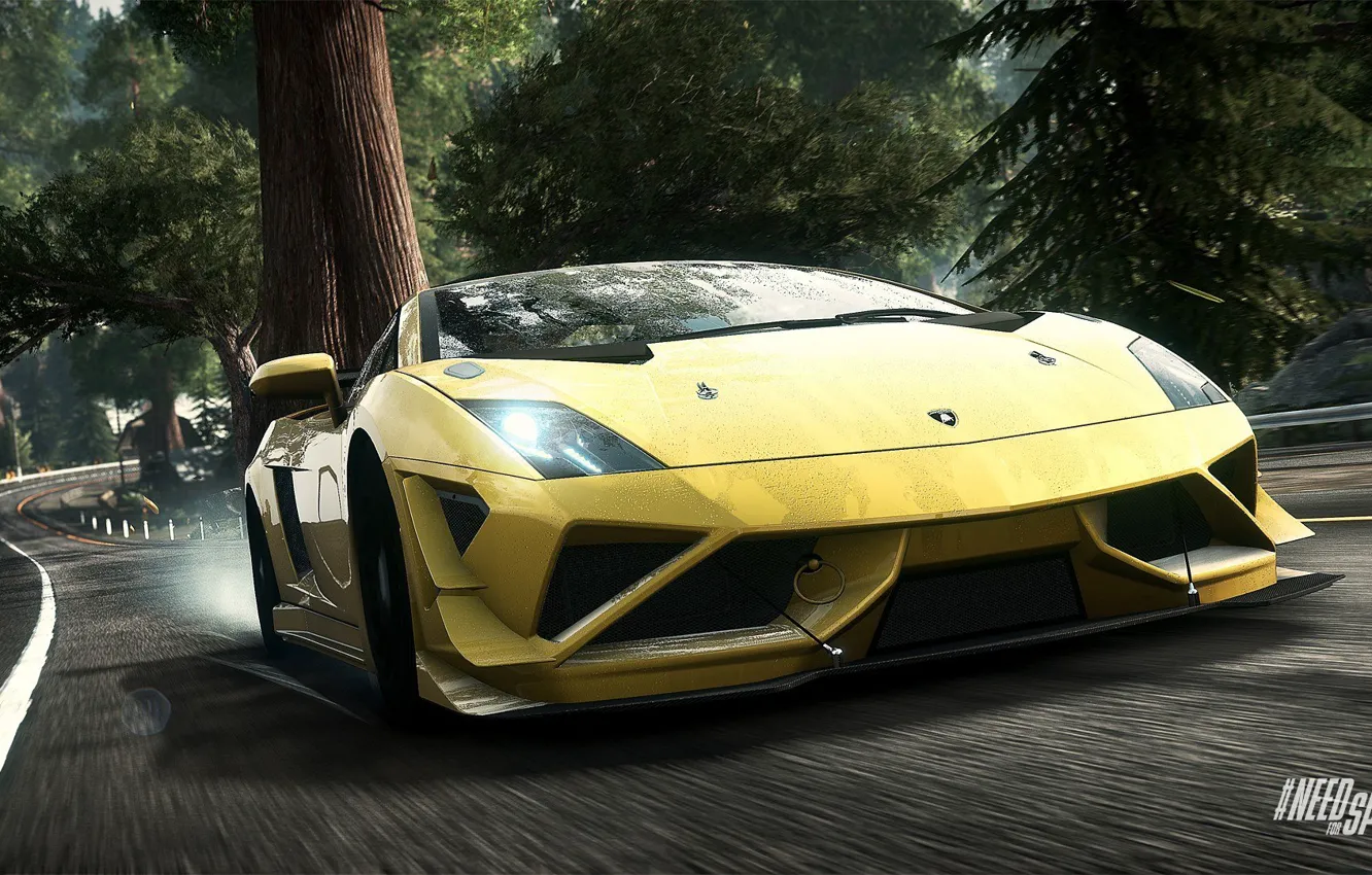Photo wallpaper Need for Speed, nfs, 2013, Rivals, NFSR, Lamborghini Gallardo LP 570-4 Super Trofeo