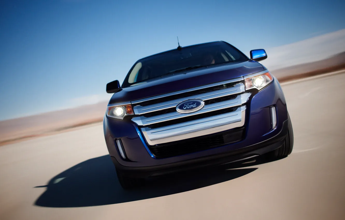 Photo wallpaper ford, 2011, limited, edge