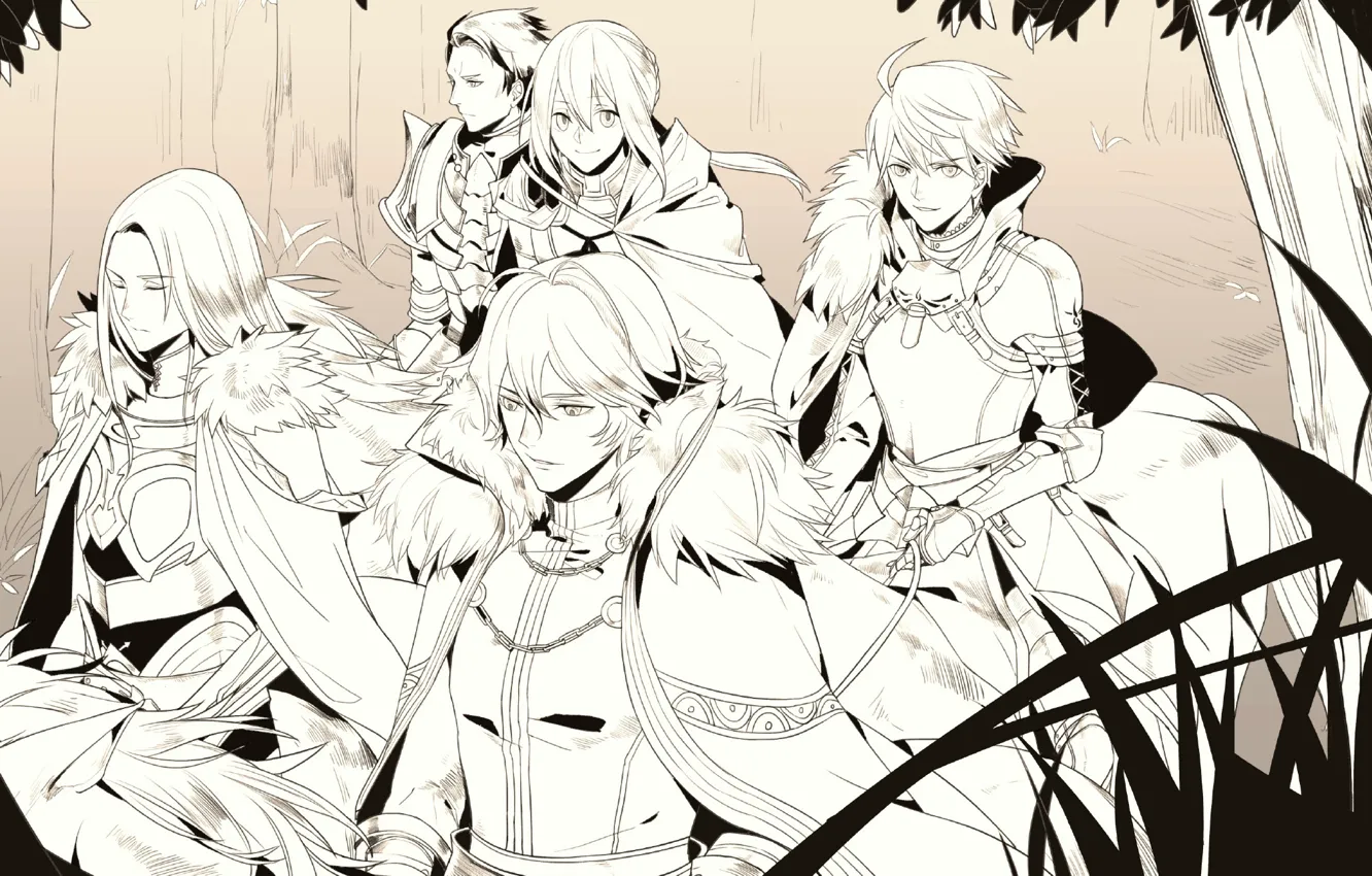 Photo wallpaper Fate/stay night, Saber, Archer, Fate/Grand Order, Bedivere, Gawain, Tristan, Saber (Lancelot)