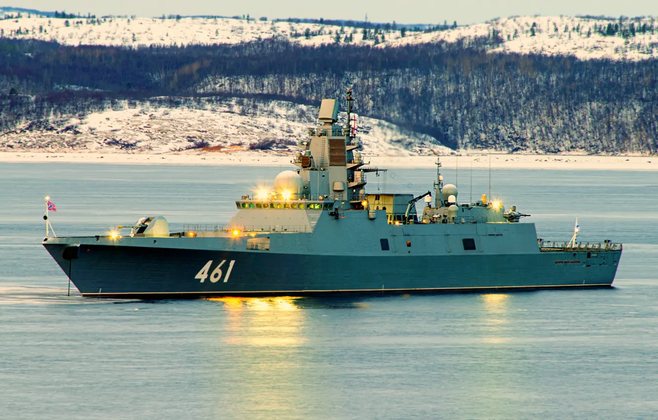 Photo wallpaper North, frigate, Admiral of the Fleet Kasatonov