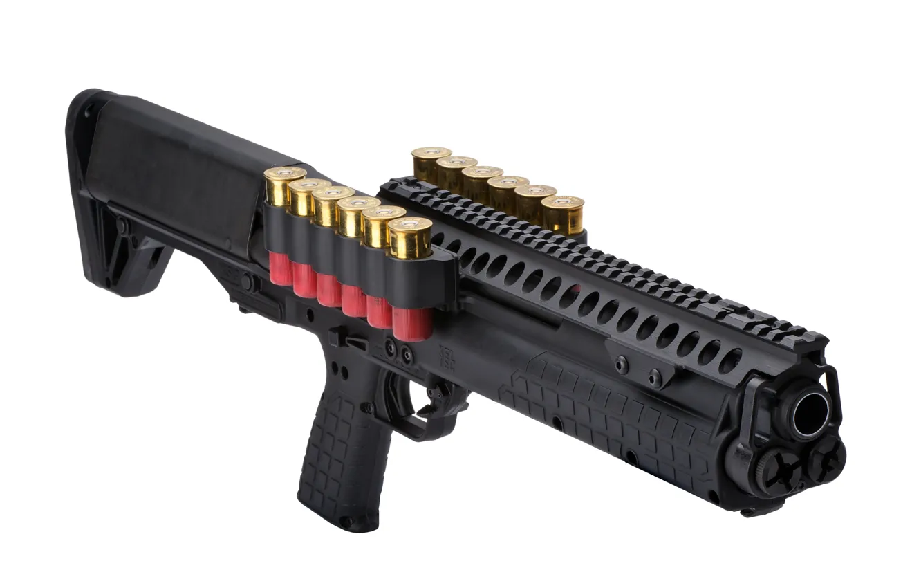 Photo wallpaper gun, weapon, shotgun, ammunition, Kel-Tec KSG, Kel-Tec, 12 gauge, KSG